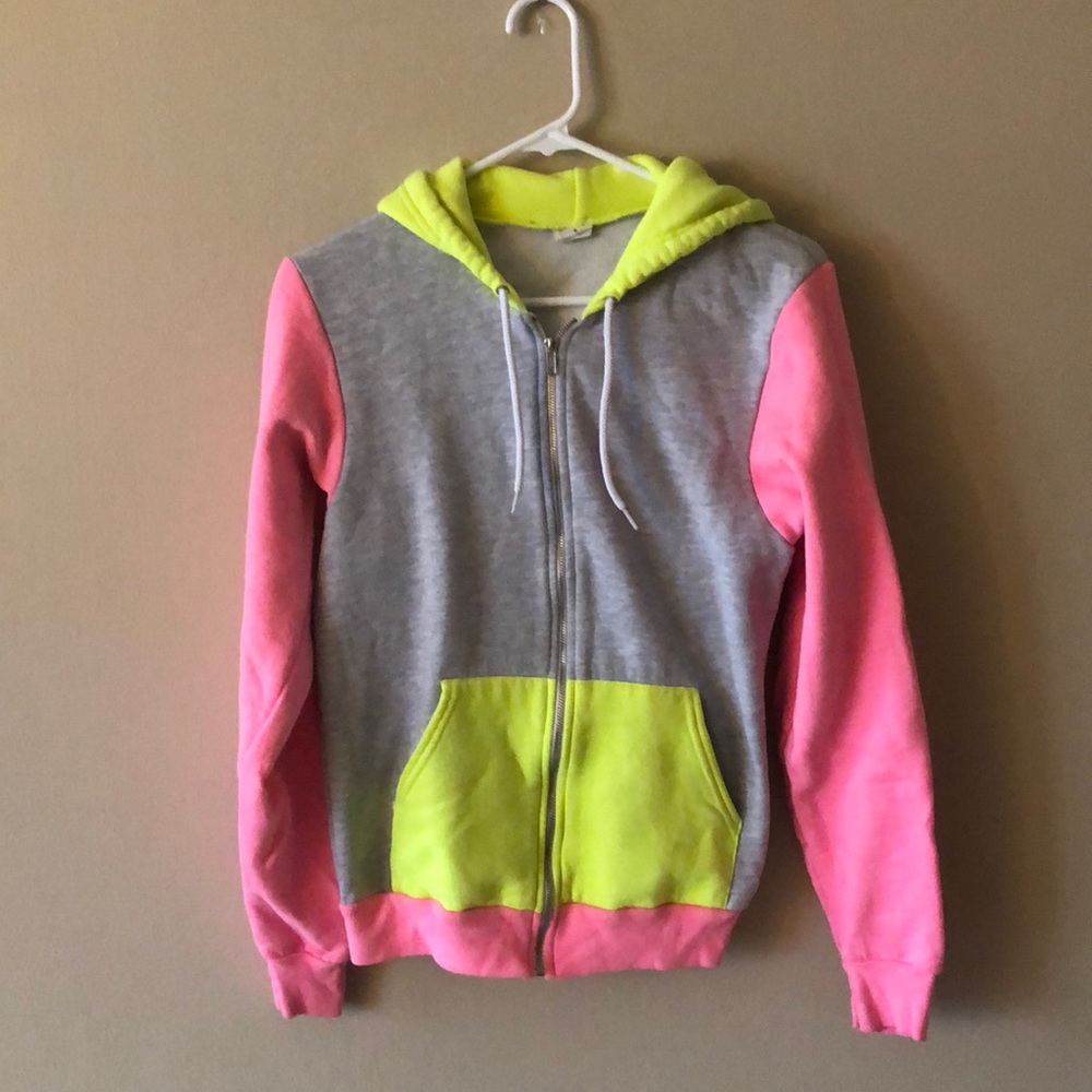 American Apparel Neon Sweatshirt